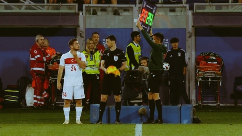 Semih Kılıçsoy, ilk kez A Milli Takım'da oynadı