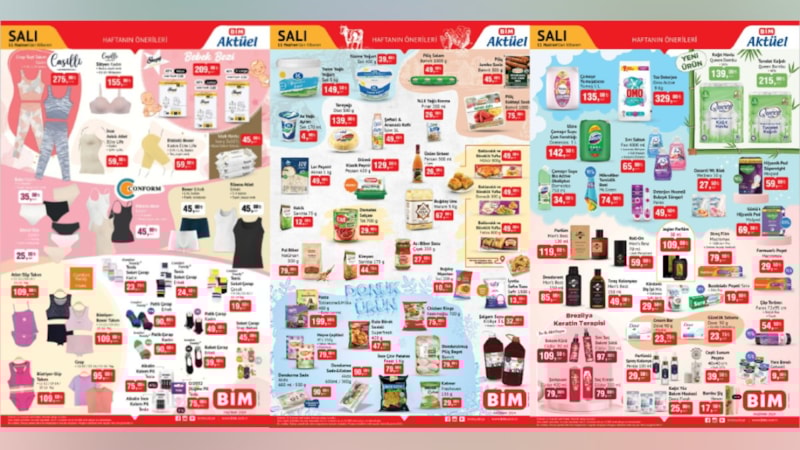 BİM'den bayram temizliği fırsatı: Çamaşır Suyu 34.00 TL, Toz Deterjan 329.00 TL...