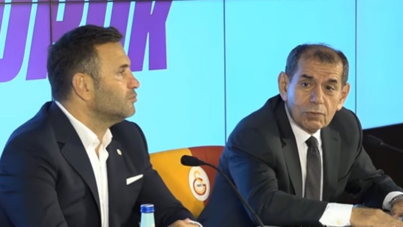 Galatasaray'da Okan Buruk sözleşme yeniledi! İmza töreninde olay sözler...