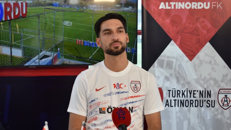 Altınordu, Yusuf Örnek'i renklerine bağladı