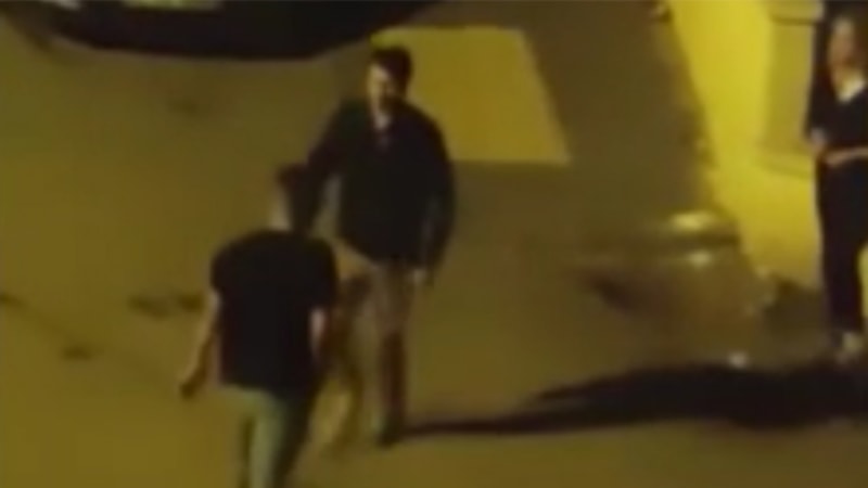 Ankara'da sokakta çıkan tekme tokat kavga karakolda bitti