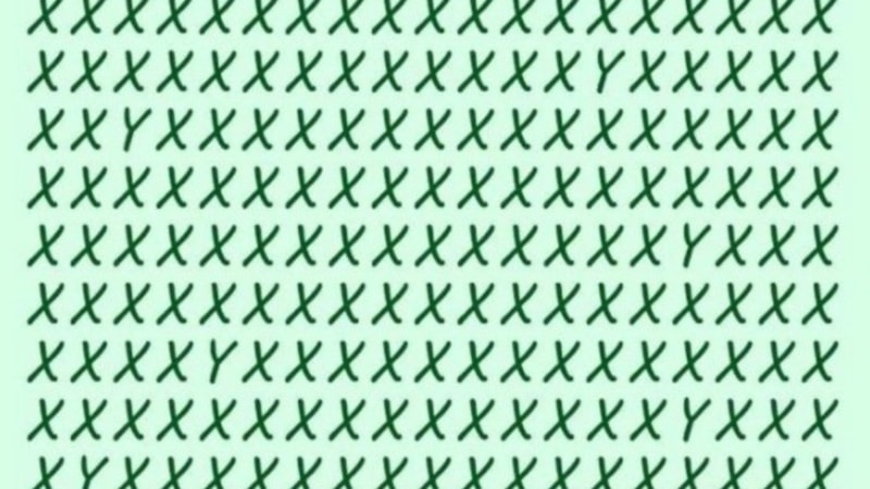 Dikkat testi: Farklı olan harfi ilk bakışta görenler üstün zekalı kabul ediliyor