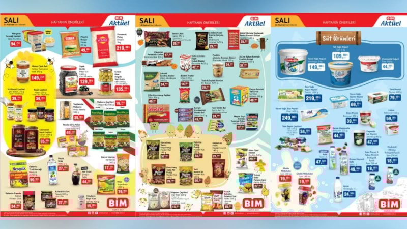 Stokçular akın edecek! BİM 18 Haziran aktüel; Osmancık Pirinç 219.00 TL, Siyah Zeytin 129.00 TL…