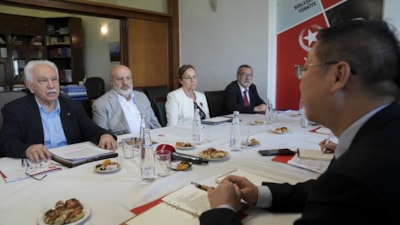Doğu Perinçek, Çin Komünist Partisi'yle görüştü
