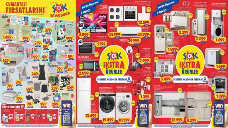 ŞOK’tan serinleten müjde: Vantilatör 799.00 TL, Klimalı yastık 179.00 TL…