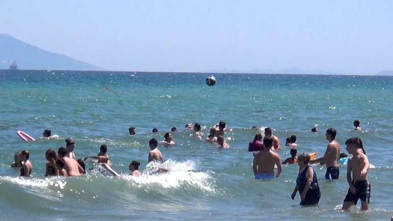 Kurban Bayramı tatilcileri Tekirdağ sahillerine akın etti