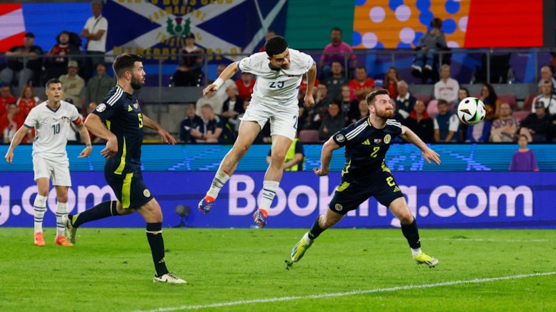 EURO 2024'te İskoçya ile İsviçre yenişemedi