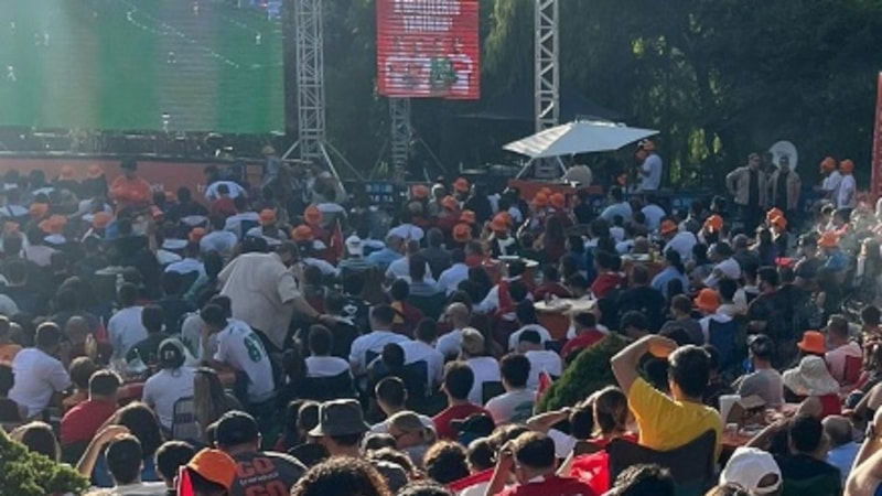 Türkiye - Portekiz maçına yoğun ilgi! Ülkemizde dev ekranlar kuruldu