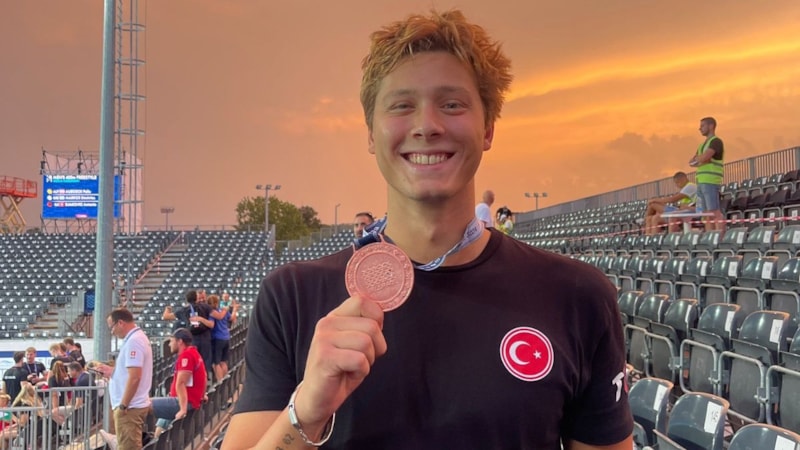 Berke Saka, Avrupa üçüncüsü oldu