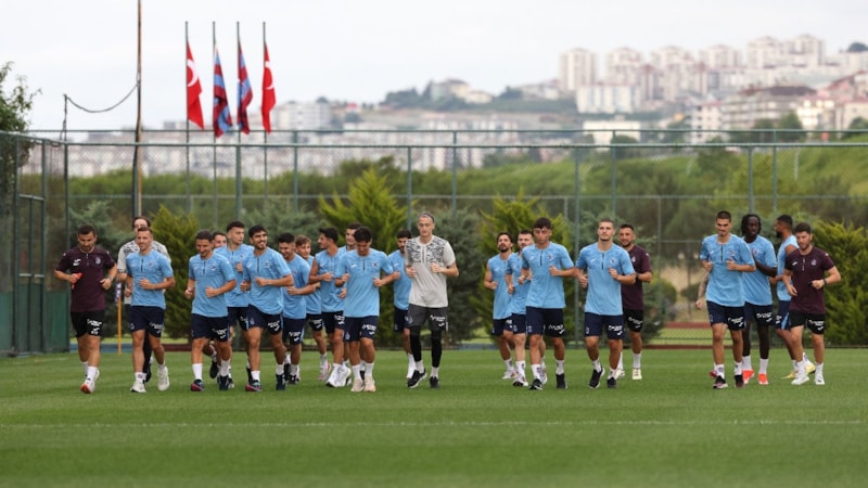 Trabzonspor'da yeni sezon hazırlıkları başladı