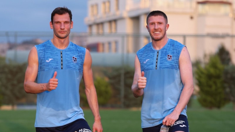 Borna Barisic ve John Lundstram ilk idmanlarına çıktı