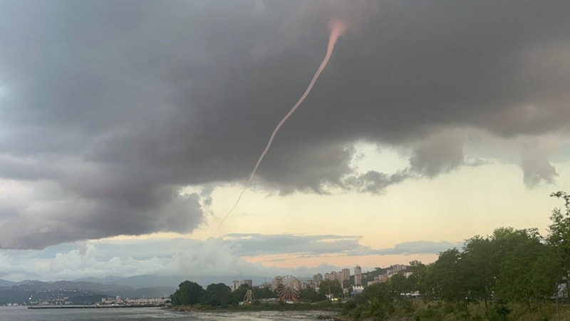 Ordu'da dev hortum korkuttu