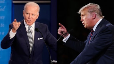 Biden ile Trump, yarın canlı yayında kozlarını paylaşacak