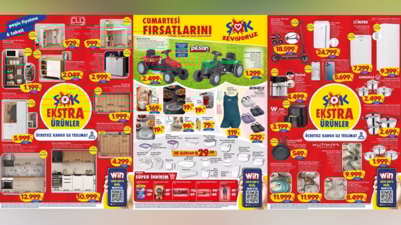 ŞOK’ta zararına satış! Ne alırsan 29.95 TL... Duyan akın ediyor