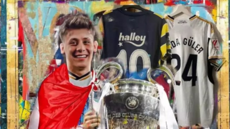 Arda Güler ve Kenan Yıldız’a özel tablo çalışması