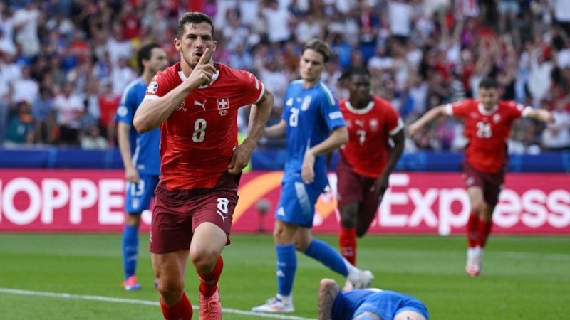 İtalya'yı yenen İsviçre çeyrek finalde!