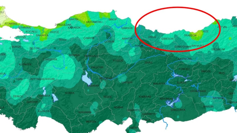 Ordu, Trabzon, Rize, Giresun... Resmi uyarı geldi; Pazartesi tepemize çökecek