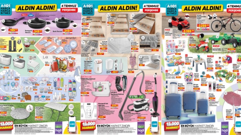 Evini yenilemek isteyenlere A101’den müjde: Halı 399.99 TL, Yolluk 199.99 TL…