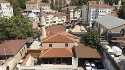 Bizans ve Osmanlı izleri taşıyan Lala Hayrettin Camisi restore edildi