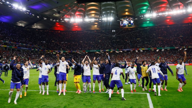 EURO 2024'te akan oyunda gol atamayan Fransa, yarı finalde