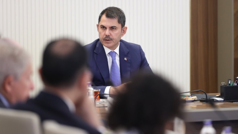 Murat Kurum: Türkiye’de Yeşil Taksonomi Sistemi çalışmaları sürüyor