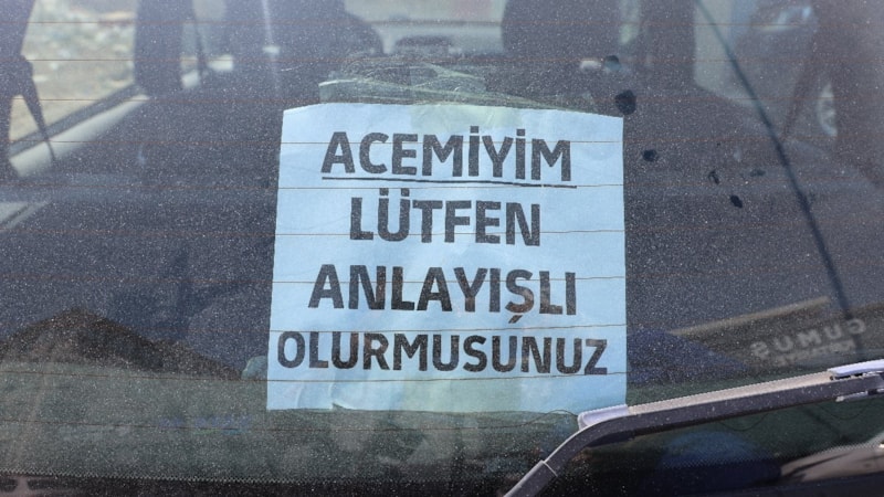 Hatay'da trafik korkusunu bu sözle yendi: Acemiyim lütfen anlayışlı olur musunuz