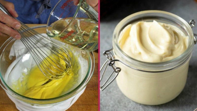 Mayonez nasıl hazırlanır? İşte ev yapımı mayonez tarifi...