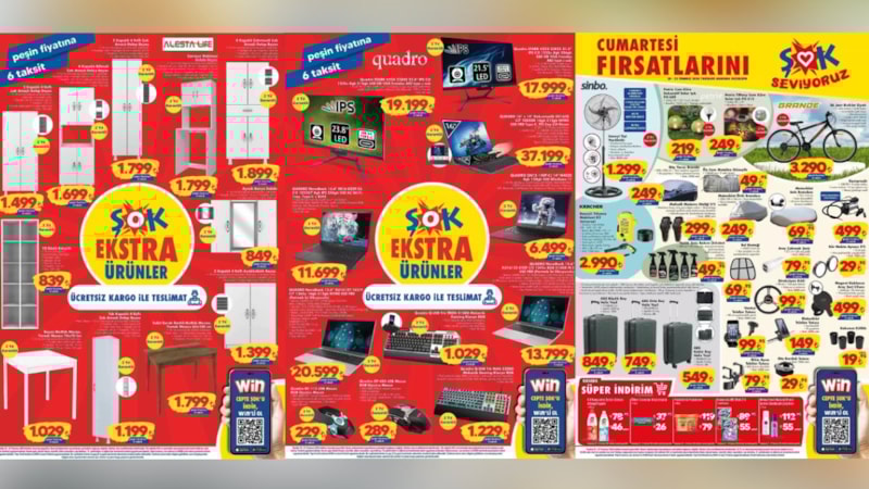 ŞOK’tan tatil öncesi büyük fırsat: Boy boy valiz çeşitleri geliyor, kaçıran yandı