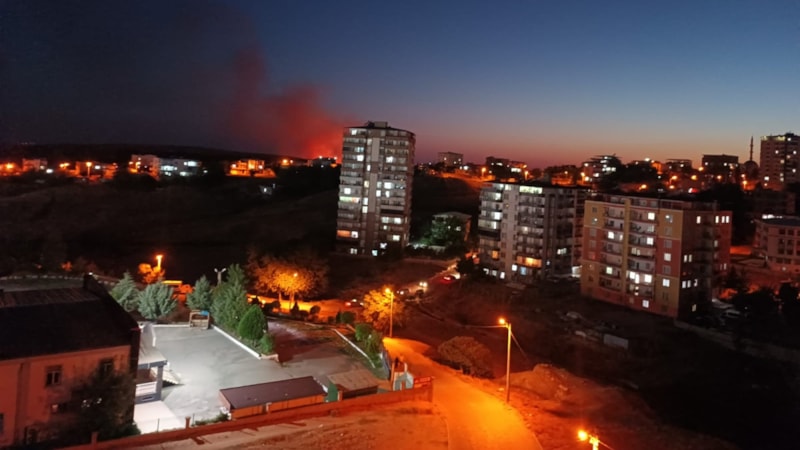 Diyarbakır’da anız yangını 3 saatte söndürüldü