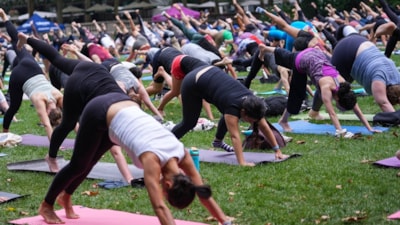 New York'ta yoga etkinliği düzenlendi