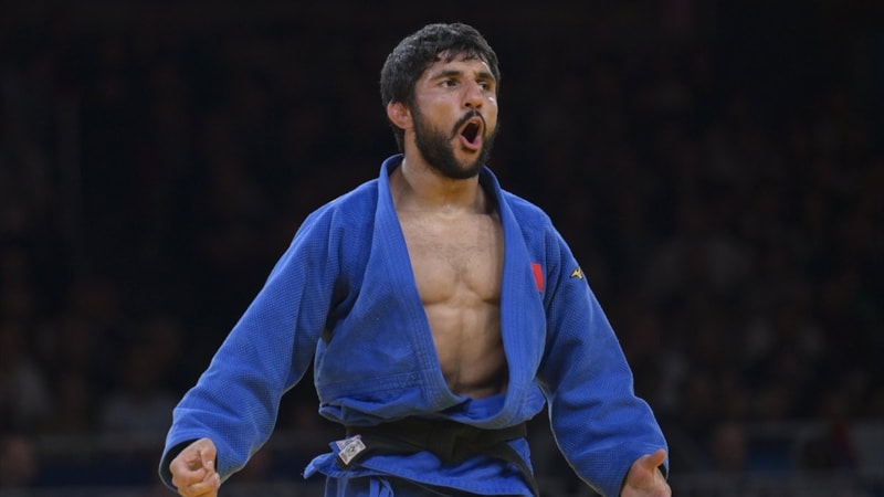 Milli judocu Salih Yıldız, Paris 2024'te yarı finale çıktı