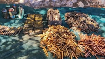 Pençe-Kilit bölgesinde teröristlere ait mühimmatlar ele geçirildi