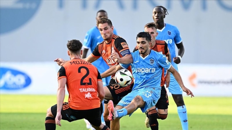 Trabzonspor, UEFA Avrupa Ligi'nde tur için sahada