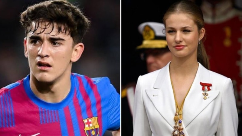 Barcelonalı Gavi İspanya prensesini reddetti! İspanya'yı sallayan iddia...
