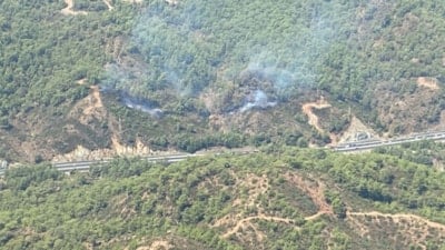 Muğla'da çıkan orman yangını kontrol altında