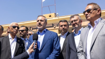 Bakan Fidan Refah sınırında: Bu katliamı durdurmazsak, ortağı olacağız