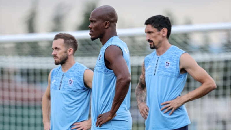 Trabzonspor, Rapid Wien maçının hazırlıklarını sürdürdü