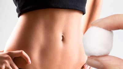 Göbek deliğinize sirkeli pamuk koyun, o sorunlara veda edin...