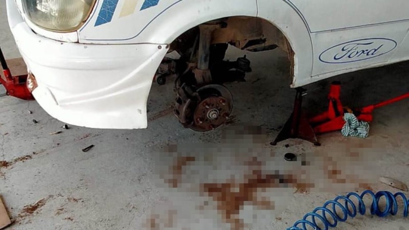 Konya'da tamir ettiği araç üzerine düştü: Ağır yaralı