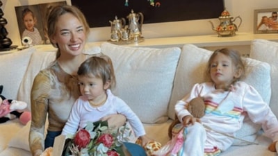 Seda Bakan ev hallerini paylaştı: Eşi ve kızlarının tenis keyfi