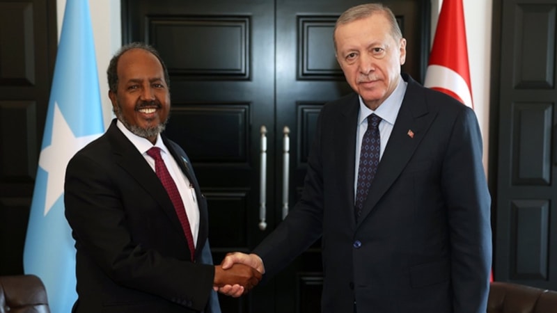 SON DAKİKA! Cumhurbaşkanı Erdoğan Somalili mevkidaşıyla görüştü