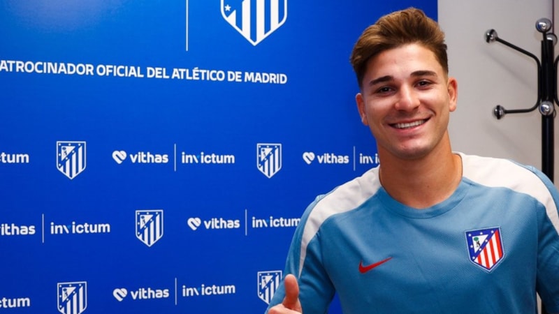 Rekor transfer! Atletico Madrid, Julian Alvarez'i duyurdu
