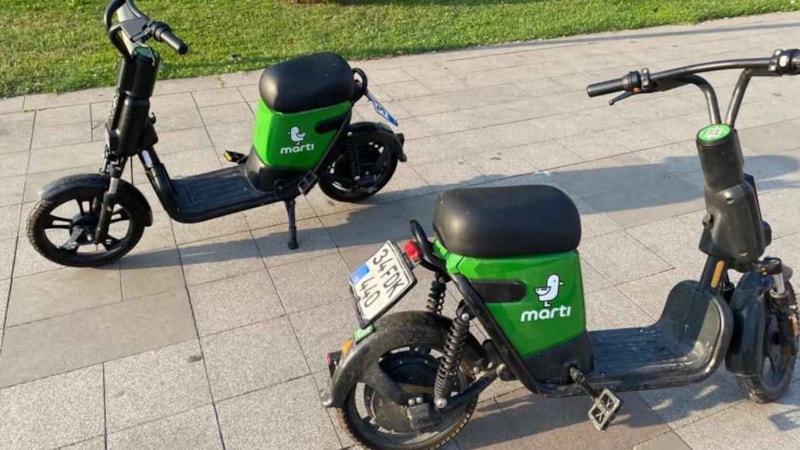 Martı'nın arızalı mobilet rezaleti