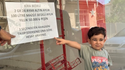 Elazığ'da iş yerini aylık 100 litre mazota kiraya veriyor