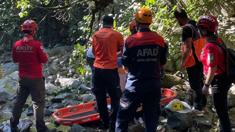 Giresun'da kayıp kadının cansız bedeni derede bulundu