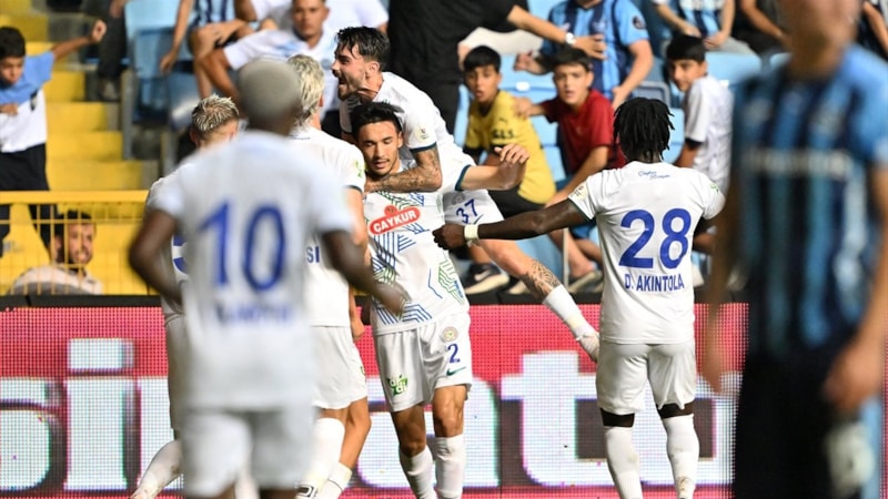 Rizespor deplasmanda Adana Demirspor'u mağlup etti