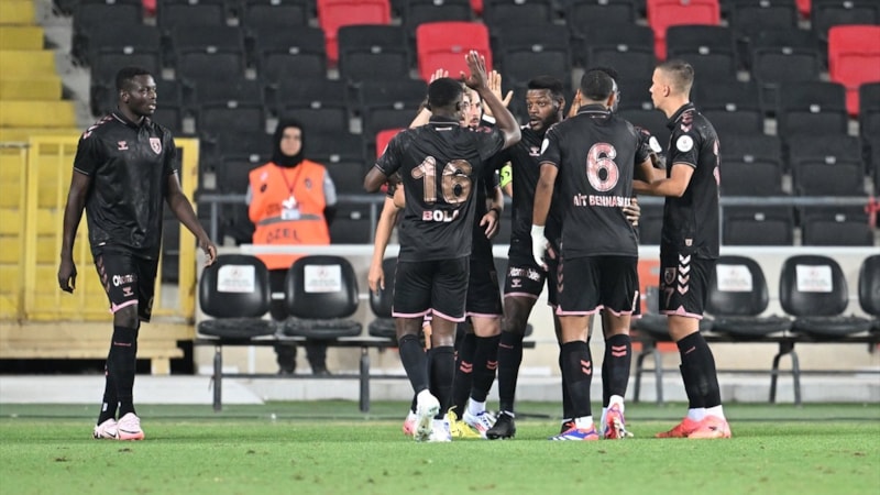 Samsunspor deplasmanda Gaziantep FK'yi tek golle geçti