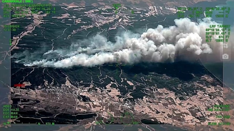 Türkiye'nin orman yangını mücadelesinde İHA'lar 301 saat gözcülük yaptı