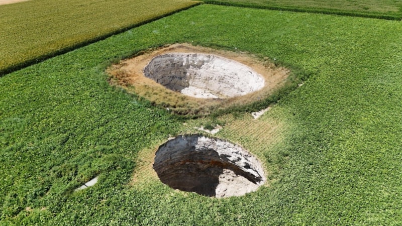 Konya’da yayla evleri için obruk riski