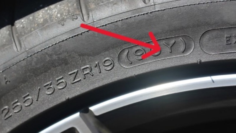 Lastiğinizdeki harfe bakın, maksimum hız limitini anlayın...